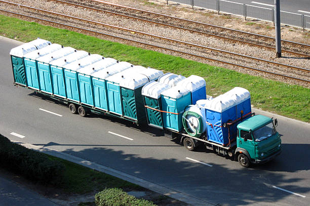 Porta potty delivery and setup in Westfield, IN